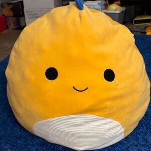 Squishmallows Yellow and Blue Stuffed Animal
